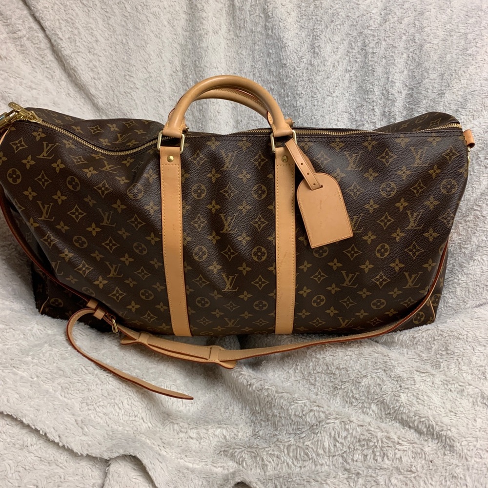 Louis Vuitton KEEPALL BANDOULIÈRE 60 Duffel Bag